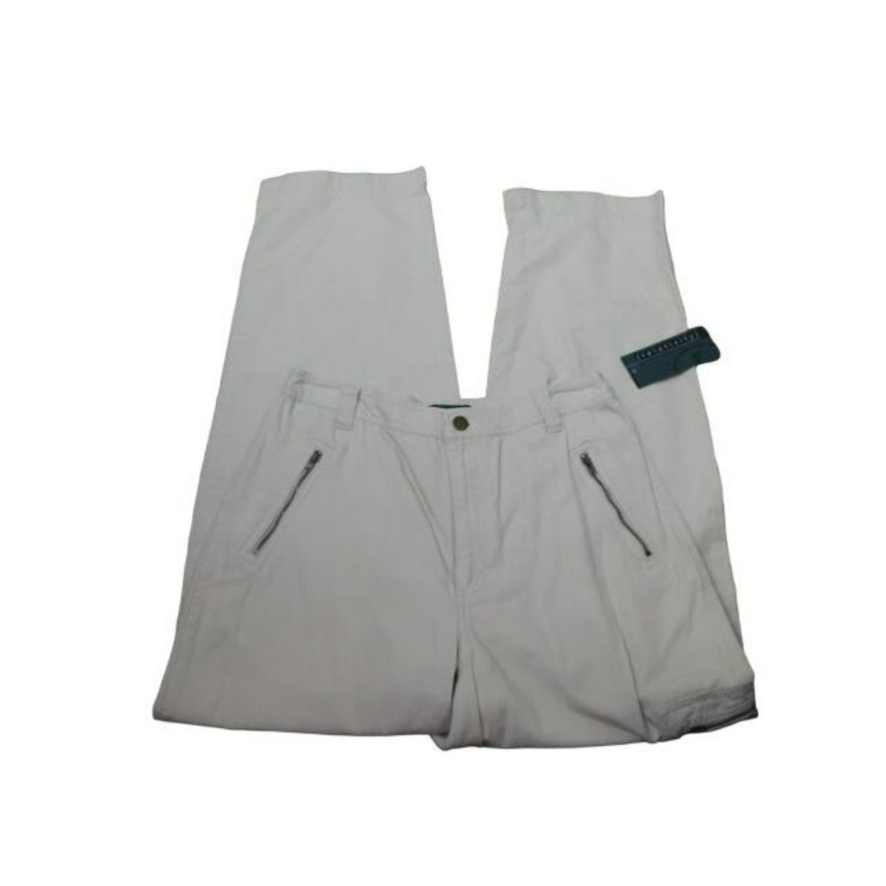 Relativity Size 10 Khaki Twill Casual Pants NWT